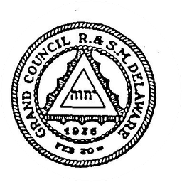 Seal of the Grand Council of Cryptic Masons of Delaware