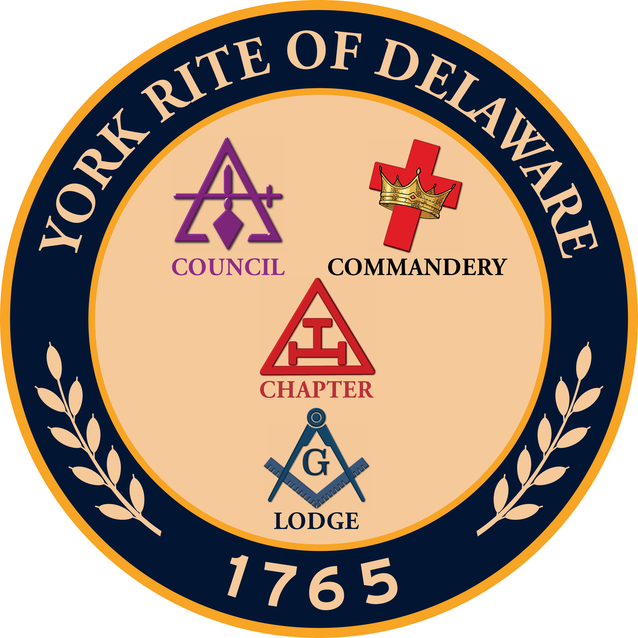 DYR logo — York Rite of Delaware